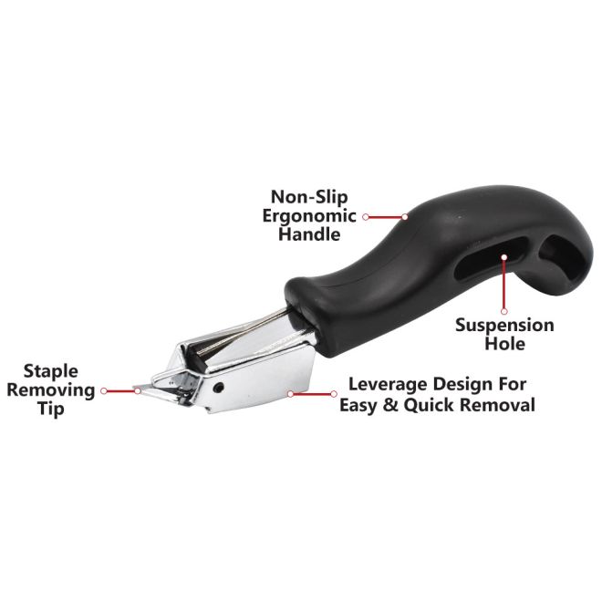 Staple Remover, Staple Puller Tool, Upholstery and Construction